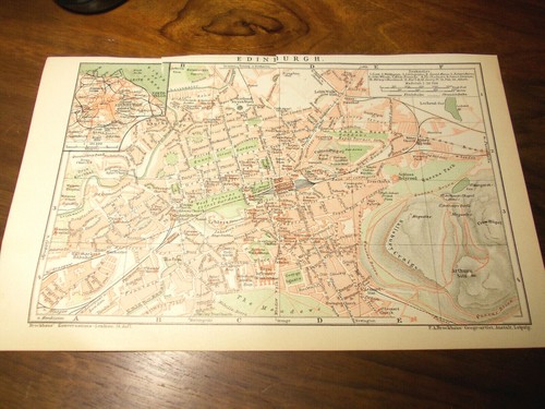 Historische landkarte 1898 - 1898, "