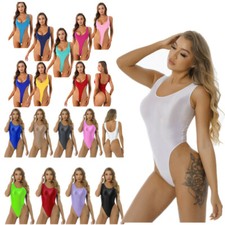 Damen einteiler glänzend body - damen,