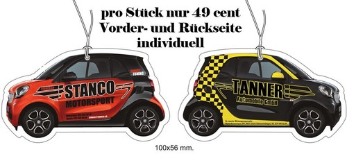 1000 duftbäume mit - ihrem, logo