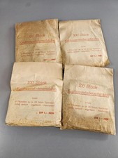 4x100 Stück Kaufmannsladen Spitztüten Vintage DDR Weihnachten 60er NEU unbenutzt