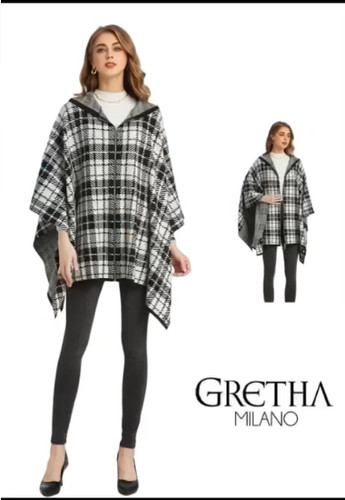 Damen poncho schal strick - damen,