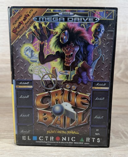 Crüe ball sega mega drive - crüe,