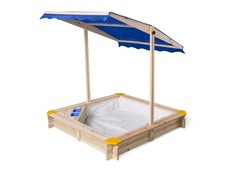 lupilu® Holzsandkasten, mit