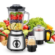 Standmixer Glas Edelstahl 1000