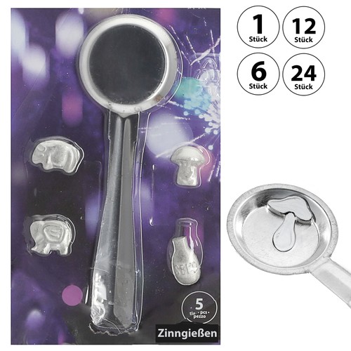 24x zinngießen set - zinngießen,