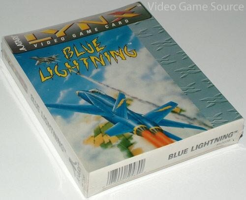 Atari lynx blue lightning game - lightning,