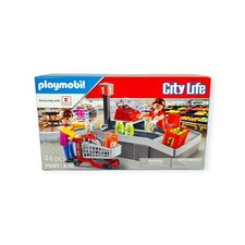 Playmobil City Life 71387 Kaufland Kasse Supermarkt Kassenband Exclusive