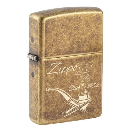 Zippo antik messing - antik,
