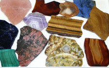 Achat / Jaspis Platten