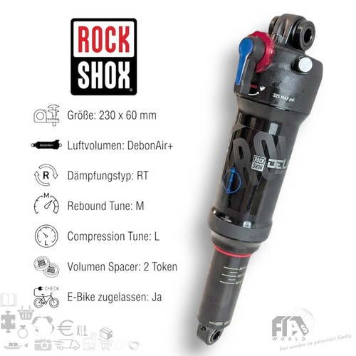 Rockshox dämpfer deluxe - dämpfer,