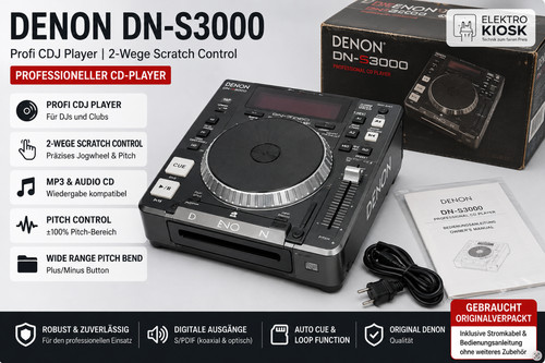 Denon s3000 cdj - denon, dn-s3000