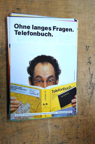 Plakat post ohne langes - ohne,