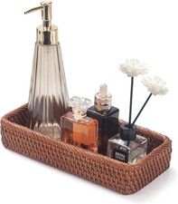 Rattan Badezimmer Tabletts