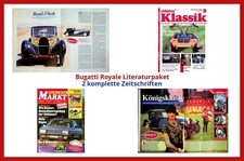 Bugatti Royale Literaturpaket