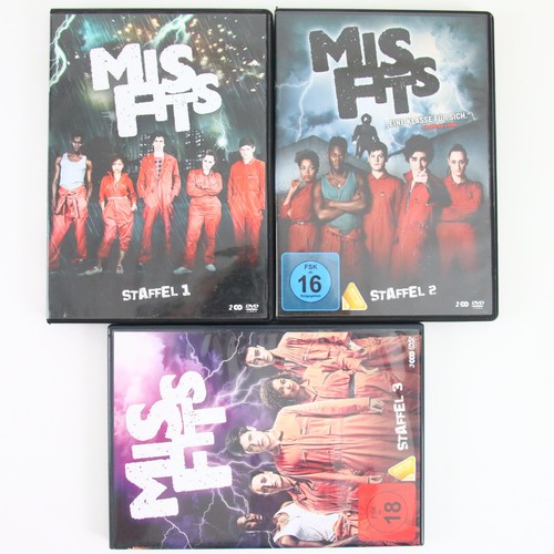 Dvd serie misfits - dvd,