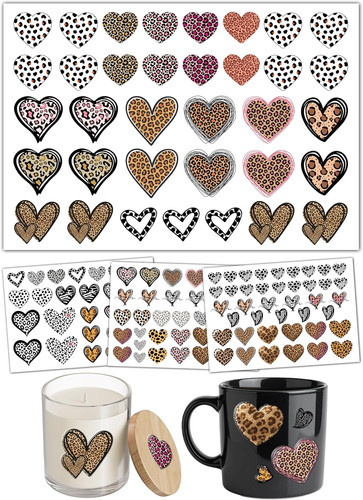 Rub sticker leopard - rub, on