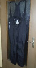 02-25 Skihose Schneehose M40 (152) mit Hosenträgern schwarz rodec C&A
