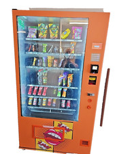 Snack Automat   mit Kartenzahlung Münzwechsler  und  Geldscheinen tolles Design