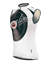 NALINI PRO LADY TANK Damen Trikot Fahrradtrikot ärmellos Rennrad Spinning weiß