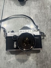 Ricoh Singlex TLS Analogkamera mit Rikenon 55mm Objektiv