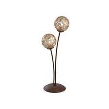 Led tischlampe gold braun - tischlampe,