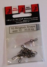Profi Blinker Ringlock Snaps