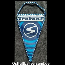  Orig. DDR Trabant Wimpel 13 x 7 cm VEB Sachsenring Zwickau Ostalgie IFA Auto  