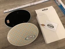 Fossil Ovale Schmuckdose Türkis-Beige  17,5 x 12 x 4 cm NEU in OVP