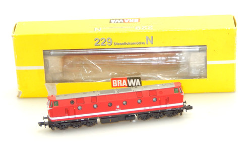 Brawa spur 1402 diesellok - brawa,