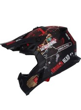 Broken Head Crosshelm Resolution Rot mit Schutzbrille