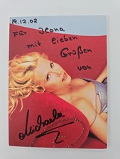 Michaela schaffrath autogramm - michaela,