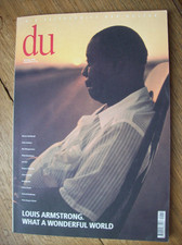 du 712 Louis Armstrong WHAT A Wonderful World pp. mit BEILAGE kt. 12/2000 illust