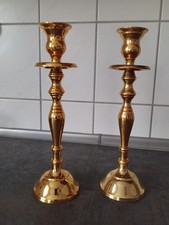 2 Kerzenleuchter Farbe Messing