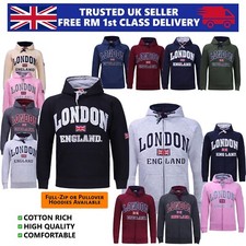 London England Hoodie Pullover
