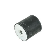 Schwingungsdämpfer Silentblock Gummipuffer M10 40x40 Typ C Metall Puffer 55Shore