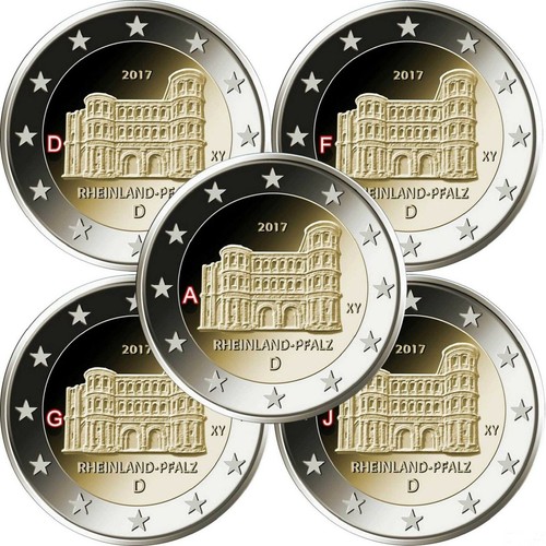 Deutschland 2017 - €,