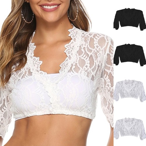 Damen sexy spitze dirndlbluse - damen,