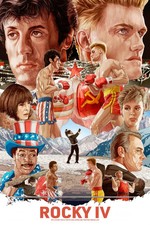 Rocky IV Movie Boxing Poster