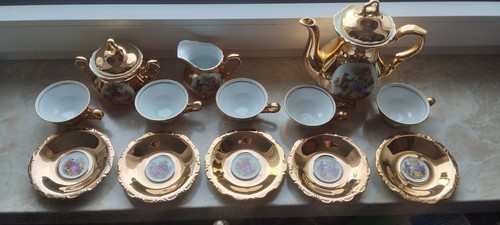 Porzellan kaffee set - porzellan, kaffee-set