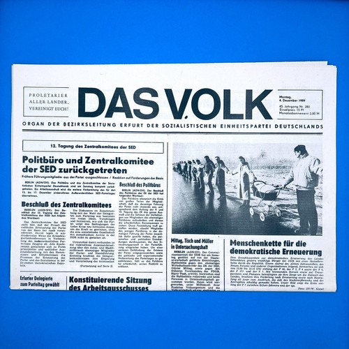 Ddr das volk dezember 1989 - das,