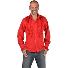 Herren-Kostüm Rüschenhemd