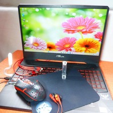 Asus TUF FX505 XL SET GAMING l 15 Zoll FULLHD l RYZEN 5 l SSD Windows 11 DOLBY