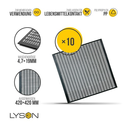 Lyson absperrgitter plastic - lyson,