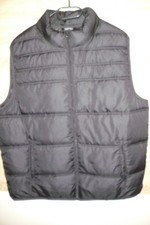 Herrensteppweste von INFINITY , sehr leicht, wattiert, Schwarz Gr.XXL, Reißversc
