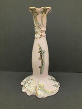 H&C Haas & Czjzek Schlaggenwald Kerzenhalter rosa Porzellan