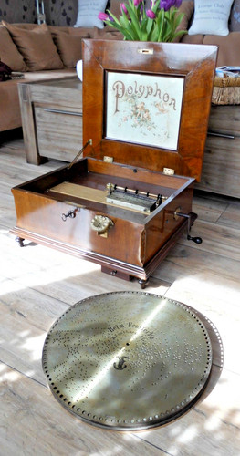 Münz polyphon platten 40 - polyphon,