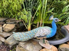 Deko Pfau Figur Vogel