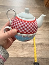 Teetasse Und Kanne Stapelbar