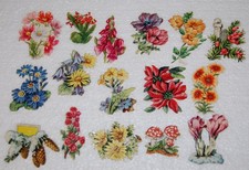 16 DDR Stammbuchbilder Blumen