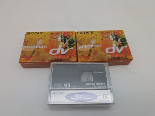 Neu sony premium minidv - 2x,